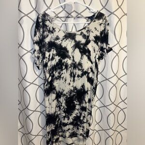 Tie dye tshirt dress